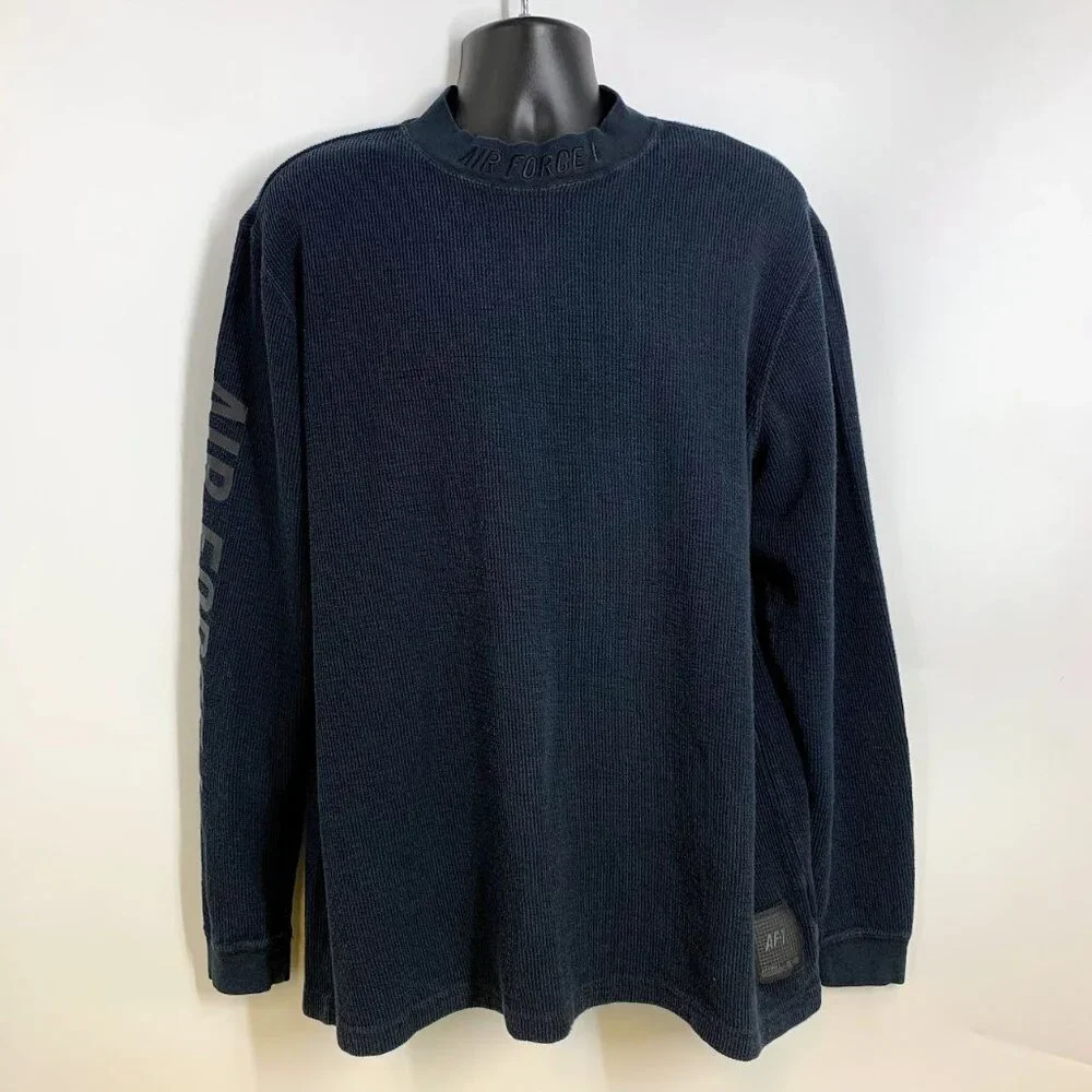 Nike Sportswear Men's Air Force‎ 1 Long Sleeve Pullover Sweatshirt Size XXL